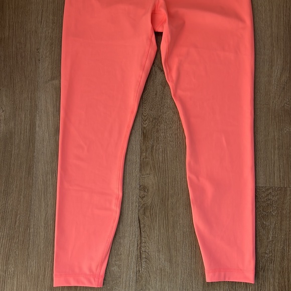 NWOT 90 Degree By Reflex Women’s Coral Hi Rise Ankle Length Leggings Size Medium - Picture 7 of 16